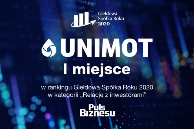 Unimot S.A. z najwyższymi standardami w komunikacji z inwestorami