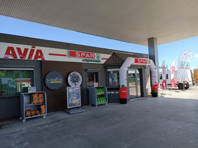 Na stacjach Avia przybywa sklepów Spar Express Na stacjach Avia przybywa sklepów Spar Express