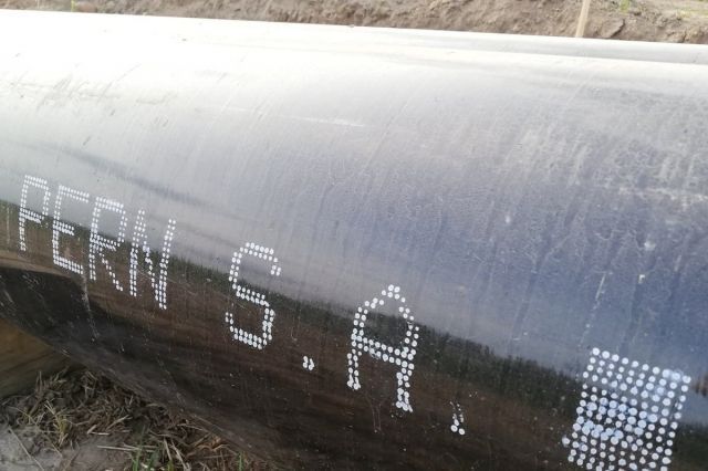Wyciek z wyłączonej nitki rurociągu PERN