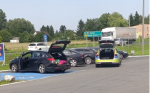 Policjant odebrał poród na stacji paliw