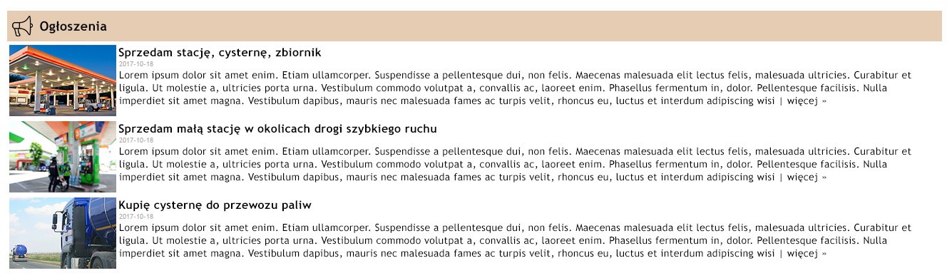 Ogłoszenie w newsletterze codziennym Ogłoszenie w newsletterze codziennym